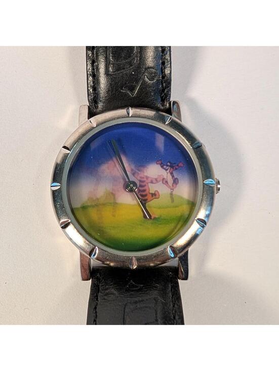 TIMEX Accessories - Vintage TIMEX Disney TIGGER Holographic Musical Watch - New Battery, Needs Band